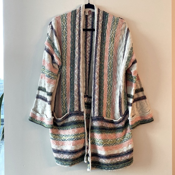 Anthropologie Pilcro Knit Striped Cardigan - Picture 9 of 15
